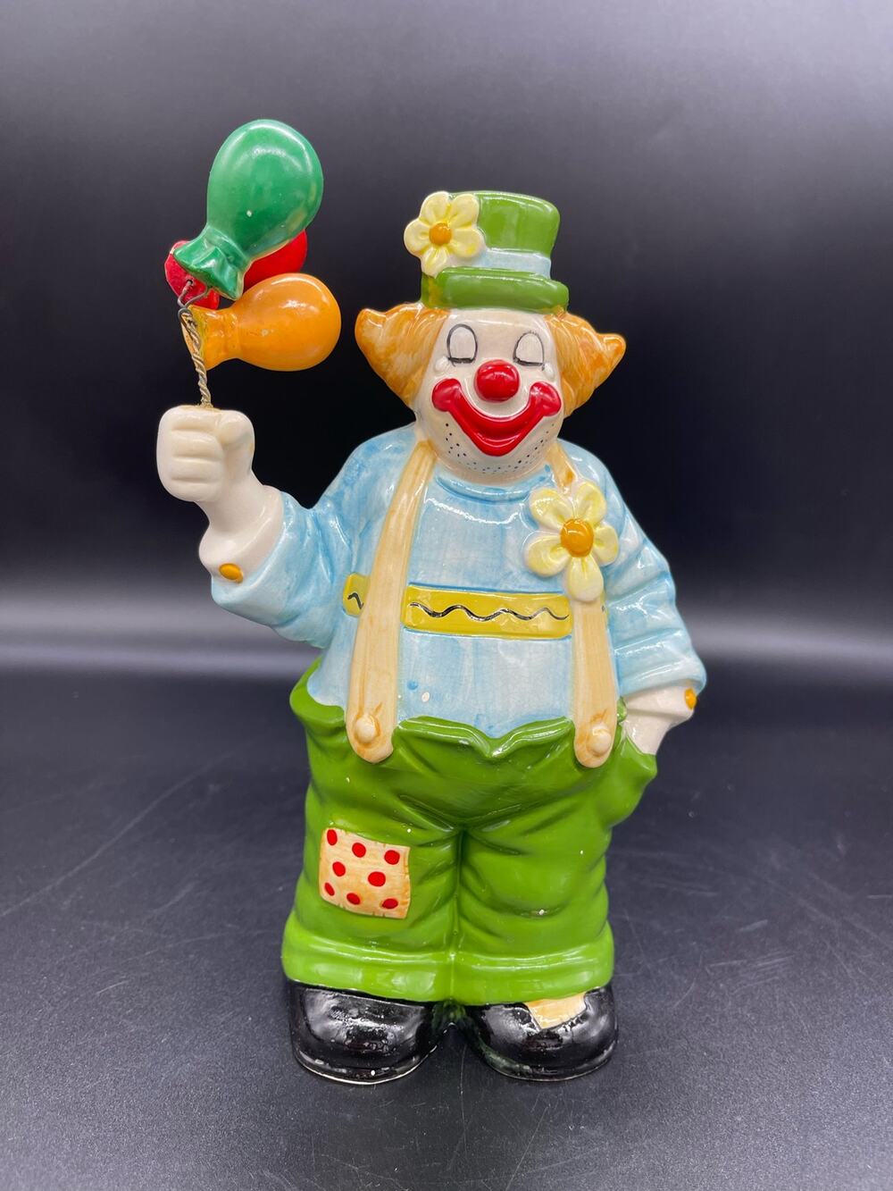 Enesco Clown Figurine Bank Balloons Sri Lanka